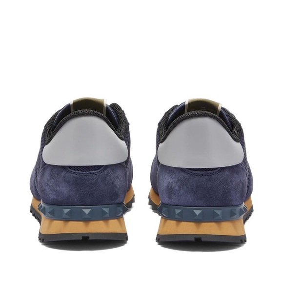 Valentino Men's Rockrunner Sneakers in Night Marine/Grey - Picture 5 of 5